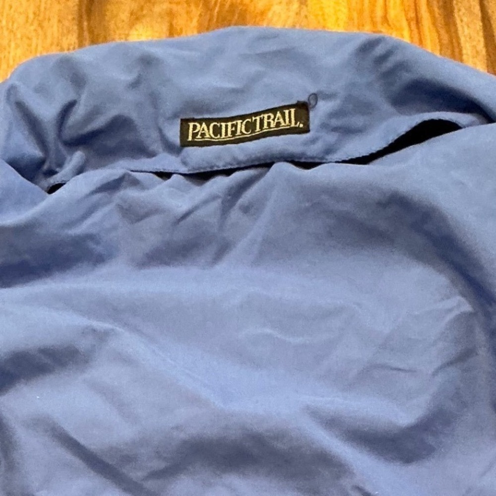 Pacific Trail Blue Lightweight Hooded Performance Outerwear Jacket Women's Small - Picture 9 of 12